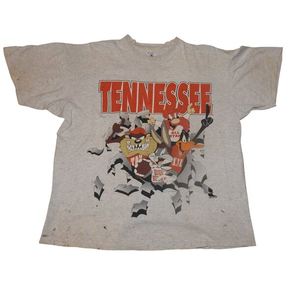 Vitnage 1994 Tennessee Volunteers Looney Tunes Single Stitch T-Shirt XL READ - Picture 1 of 13